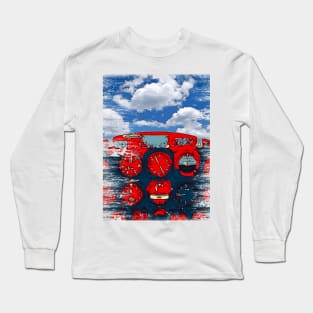 Artwork Cockpit Aviation Long Sleeve T-Shirt